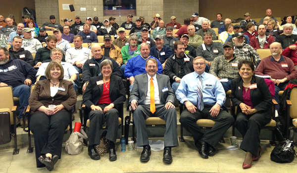 Group photo from District 7 Employee Day.